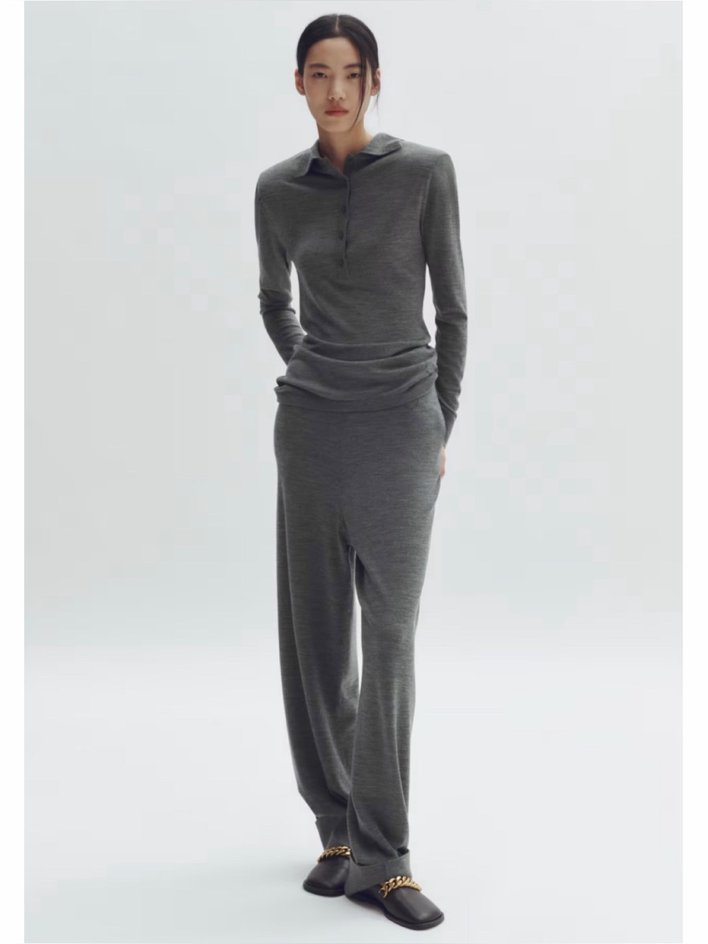 NWT Stella McCartney x H&M SET - Merino Trousers and Polo Shirt size Large